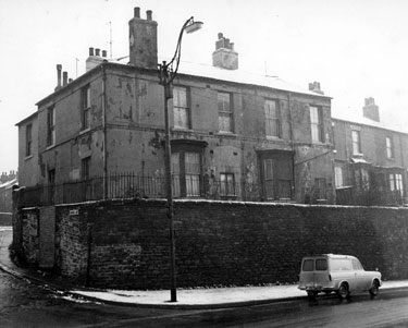 Nos. 225 - 227 Penistone Road at the junction with Barrack Lane formerly the Old Barrack's Infirmary but being used as Flats
