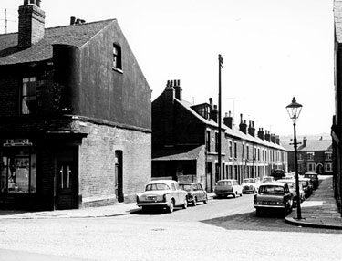 Shelf Street, St. Mary's, from Leadmill Road, No.147 Leadmill Road, Mrs M. Bower, draper