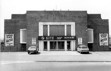 Ritz Cinema, junction of Southey Green Road and Wordsworth Avenue, built on a site previously occupied by farm buildings known as Toad Hole