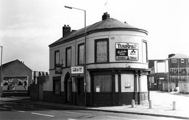 The Turnpike public house (formerly Golden Ball public house), No. 838 Attercliffe Road and junction of Old Hall Road