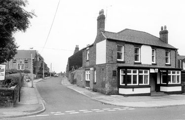 The Meadow public house, No. 81 Main Road and junction with Mandeville Street, Darnall