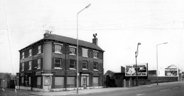 Green Dragon public house (also called the Old Green Dragon public house), No. 471 Attercliffe Road, junction of Baldwin Street