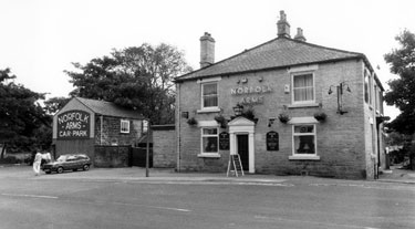 Norfolk Arms, No. 8 Penistone Road at the junction with Whiteley Lane, Grenoside