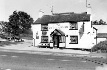 The Old Cart and Horses public house, No. 2 Wortley Road, High Green