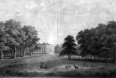 Norton Hall, in what is now Graves Park, rear of St. James' Church. Built 1815 by Samuel Shore. In 1850 became property of Charles Cammell. Later became annexe to Jessop Hospital for Women and private clinic, Beechwood. Became private apartments, 199