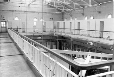 View from the Balcony, Attercliffe Road Swimming Baths