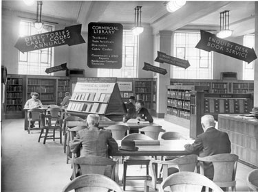 Central Library, Commercial and Science and Technology Libraries, Surrey Street. Centenary Exhibition