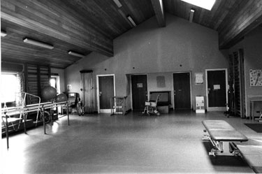 Spinal Unit gymnasium, Lodge Moor Hospital