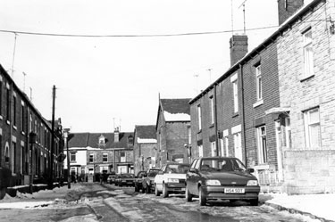 Nos. 2; 4; 6 and 8 left, Hillsborough Place looking towards Taplin Road
