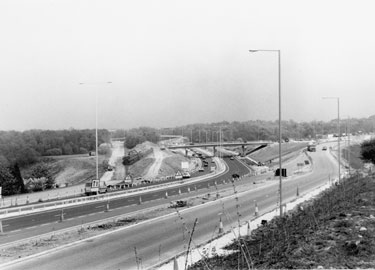 Sheffield Parkway showing Mosborough Link 