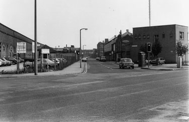 General view of Princess Street from Attercliffe Road