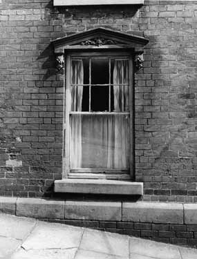 Window of No. 5 Harleston Street