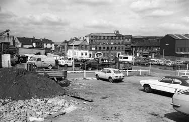 Spring Street looking towards H. Shaw and Son, magnet tool manufacturers, Anchor Works,  Love Street