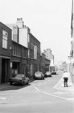 Nos. 69 - 7, Ellis Son and Paramore, surgical appliance manufacturers, Spring Street looking towards Russell Street