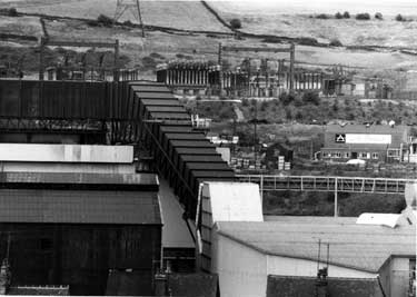 British Steel Corporation Stocksbridge, Manchester Road looking towards Air Products UK Ltd