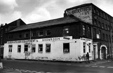Cater Kitchen Equipment Ltd., Spring Street and The Kentford Stationery Co. Ltd., Britannia Works, Love Street (former premises of Henry Dixon Ltd., confectionery manufacturers)