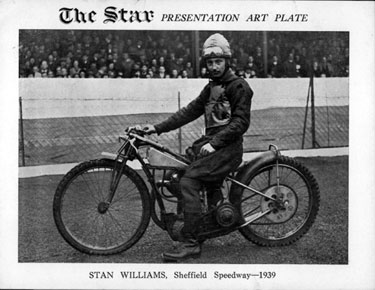 Stan Williams, Sheffield Speedway, 1939, Owlerton Stadium