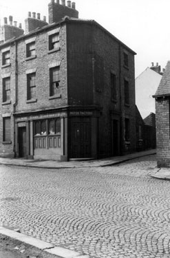 Nos. 126 - 128, Hodgson Street, junction of Henry Lane, premises include Brown, Henderson and Co. Ltd.