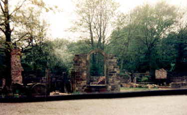Remains of Mousehole Forge, Rivelin Valley