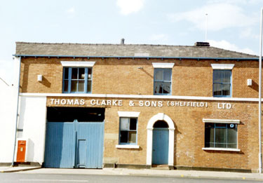 Thomas Clarke and Sons (Sheffield) Ltd., iron founders and engineers, No. 401 Attercliffe Road