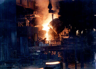 Interior of Avesta Steels (formerly British Steel Stainless Steels), Shepcote Lane