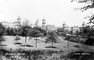 South Yorkshire Asylum (also referred to as Wadsley Asylum later Middlewood Hospital) and grounds