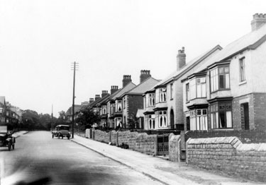 Banner Cross Road (the first house in view is No. 38)