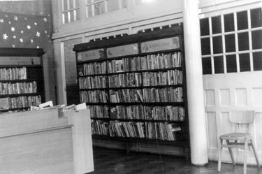 Interior of Park Library, Duke Street