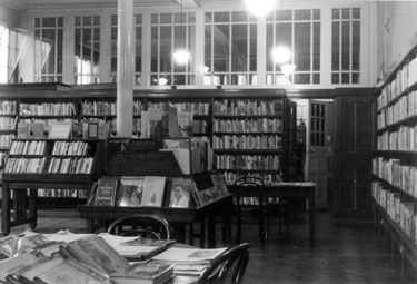 Interior of Park Library, Duke Street