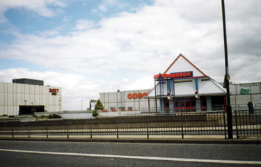 Odeon 7 Cinema and Roxy Nightspot (left), Arundel Gate