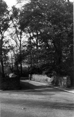 Norton Lees Lane before widening