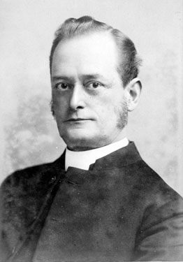 Rev. Edward Hicks (d.1920) M.A., Vicar of St. Stephen's Church, Netherthorpe, 1883-1900