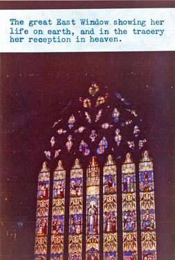 The Great East Window, St. Marie's Roman Catholic Cathedral, Norfolk Row 