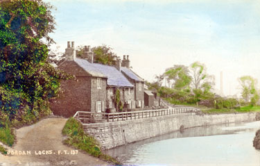 Lock keepers cottages, Jordan Lock, Tinsley, Sheffield and South Yorkshire Navigation