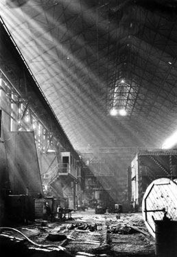 Demolition of Hadfield Co. Ltd., East Hecla Works