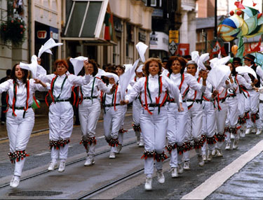 Women Morris Dancers, Lord Mayor's Parade, Church Street	