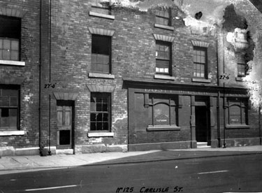 No 125 Carlisle Street and Nos 127-131, Dusty Miller public house, Carlisle Street