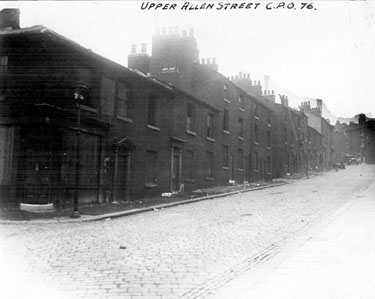 Upper Allen Street from Corn Hill to Beet Street