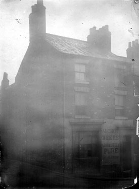 Napoleon Inn, most probably No 85, Carver Street, at the junction of Wellington Street (after the construction of extended Wellington Street)