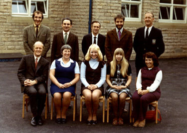 Beeley Wood Senior School staff group