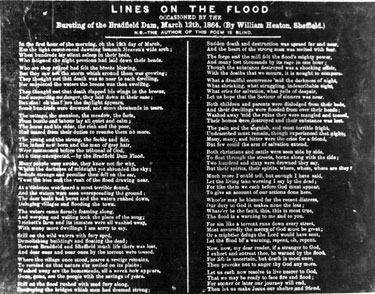 Poem, Lines on the Flood