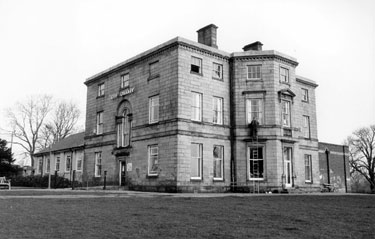Hillsborough Branch Library, Middlewood Road, Hillsborough Park. Formerly Hillsborough Hall, built in the 18th century by Thos. Steade, grandfather of Pegge-Burnell.