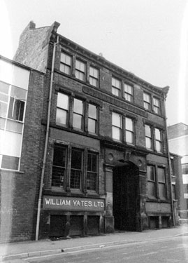 William Yates Ltd., handle, cap and ferrule manufacturer, Challenge Works, No. 94 Arundel Street