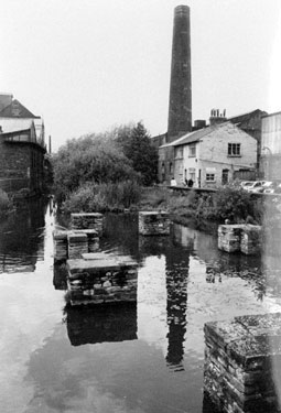 Kelham Island remains of the Britannia Mill and Mill Race