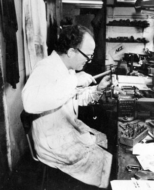 Mr. Shaw marking at No.100 West Street possibly Davidson and Co. (Steel Stamps) Ltd, mark makers