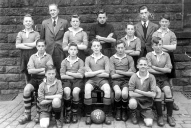 Hunters Bar School football team, season 1947/48