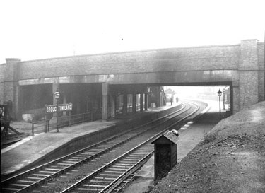 Broughton Lane Railway Bridge and Broughton Lane Station
