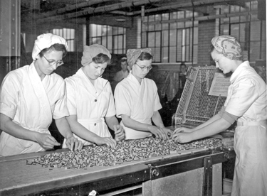 Liquorice Allsorts quality control, George Bassett and Co., confectionery manufacturer