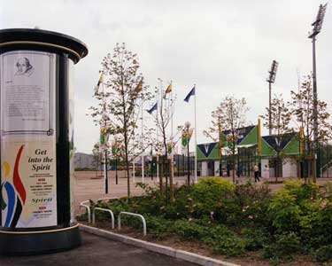 World Student Games Advertising Columns and Gate V Don Valley Stadium, Attercliffe Common 