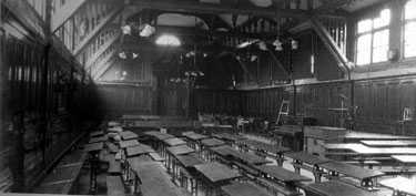 Interior of Central Secondary School, Leopold Street